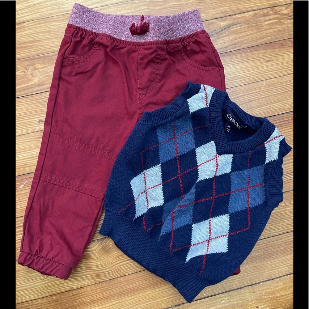 Pant & Sweater Vest